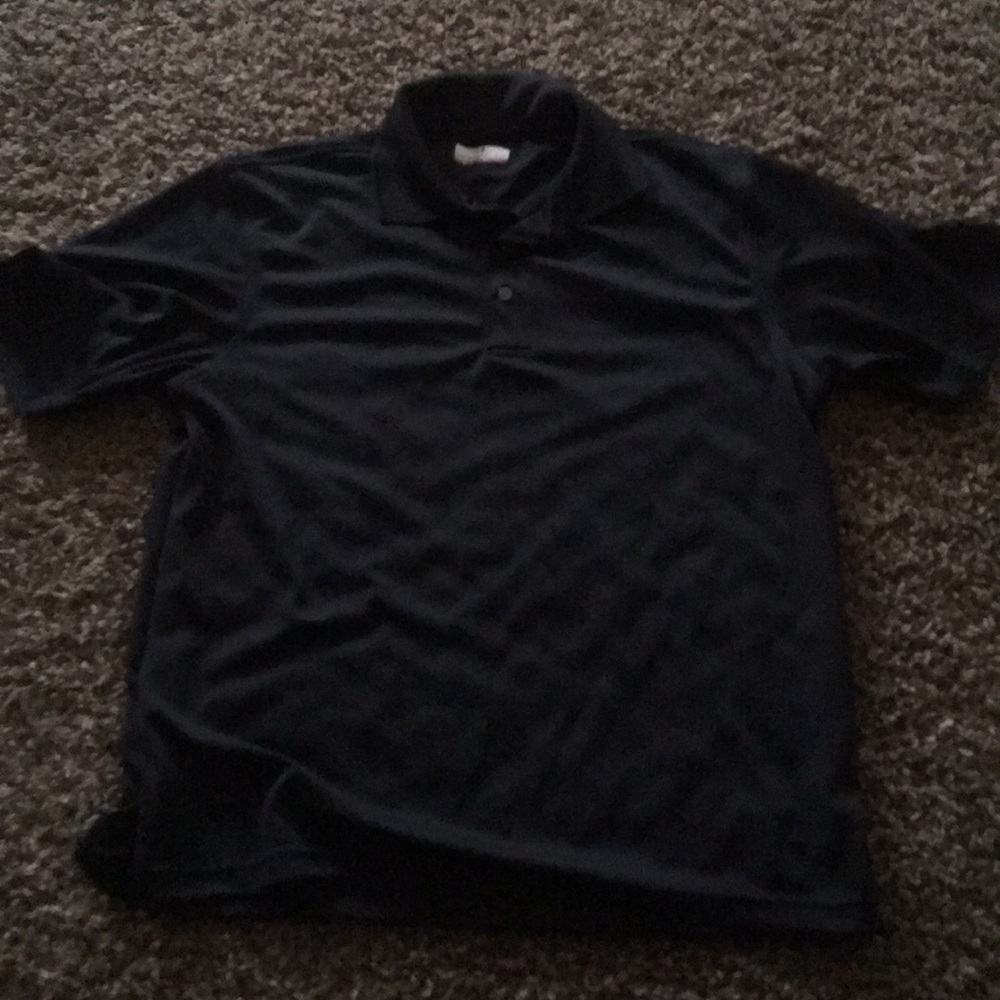 Black Athletic Polo